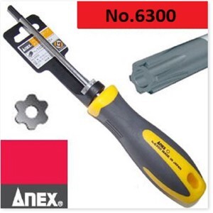 Tô vít hoa thị có lỗ Anex No.6300 T9x60