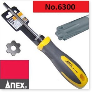 Tô vít hoa thị có lỗ Anex No.6300 T5x50