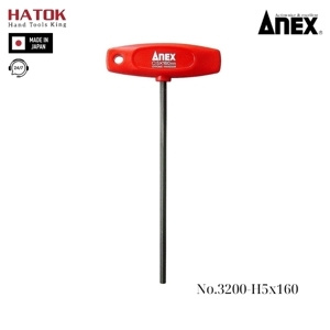 Tô vít lục giác tay cầm chữ T Anex No.3200-H5x160