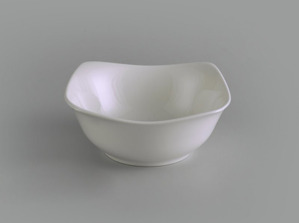 Tô vuông cao 18 cm – Jasmine Ly’s – Trắng Ngà