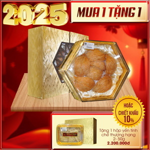 Tổ yến huyết tinh chế thượng hạng 100g 10 tai yến