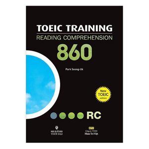 TOEIC Training Reading Comprehension 860