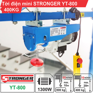 Tời điện mini Stronger YT-800B