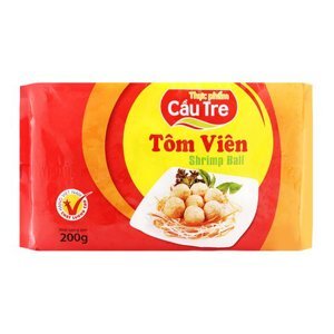 Tôm viên Thực Phẩm Cầu Tre gói 200g