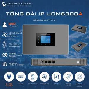 Tổng đài điện thoại IP Grandstream UCM6300A