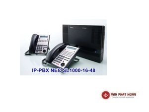 Tổng đài điện thoại IP-PBX NEC SL1000-16-48