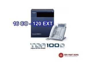 Tổng đài Panasonic KX-TDA100D (16-120)