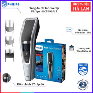 Tông đơ cắt tóc Philips HC5690/15
