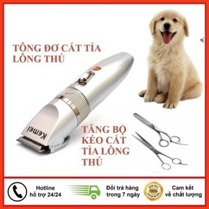 Tông đơ cắt tóc siêu bền lưỡi dao không gỉ kemei 27c