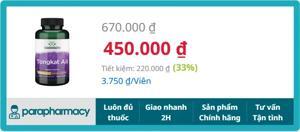 Thuốc bổ thận tráng dương Tongkat Ali Swason 120 viên