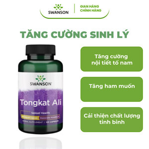 Thuốc bổ thận tráng dương Tongkat Ali Swason 120 viên