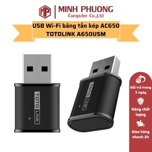 Totolink A650USM - USB Wifi mini băng tần kép AC650