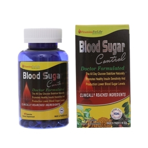 Viên uống ổn định lượng đường trong máu Blood Sugar Control