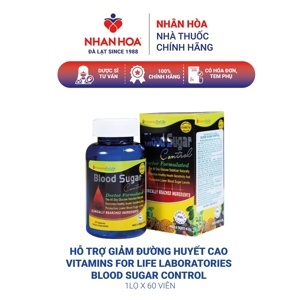 Viên uống ổn định lượng đường trong máu Blood Sugar Control