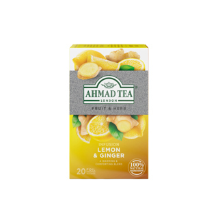 Trà Ahmad vị gừng và chanh 40g