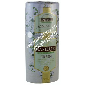 Trà Basilur jasmine green 125g