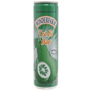 Trà bí đao Wonderfarm lon 240ml