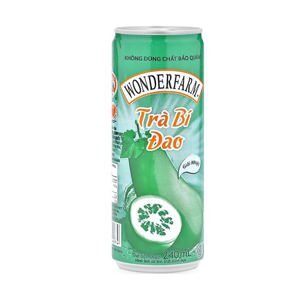 Trà bí đao Wonderfarm lon 240ml