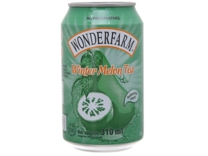 Trà bí đao Wonderfarm lon 310ml