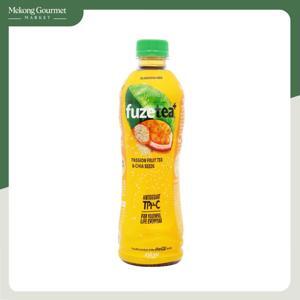 Trà chanh dây và hạt chia Fuze Tea 450ml