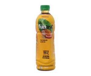 Trà chanh dây và hạt chia Fuze Tea 450ml