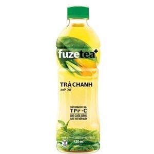 Trà chanh với sả Fuze Tea 450ml