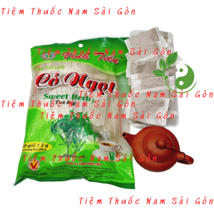 Trà cỏ ngọt túi lọc Vĩnh Tiến gói 200g