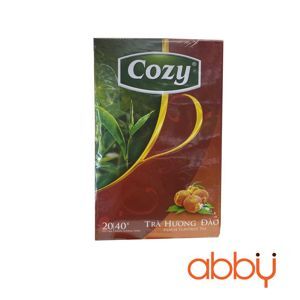 Trà túi lọc Cozy hương đào (25túi/Hộp)