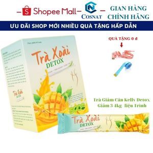 Trà đào giảm cân Kelly Detox