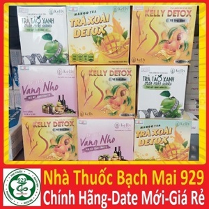 Trà đào giảm cân Kelly Detox