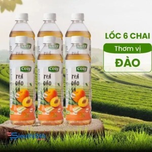Trà đào sả Cozy - Lốc 4 hộp 225ml