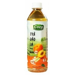 Trà đào sả Cozy - Thùng 24 hộp 225ml