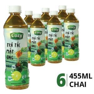 Trà đào tắc mật ong Cozy - Lốc 4 hộp 225ml