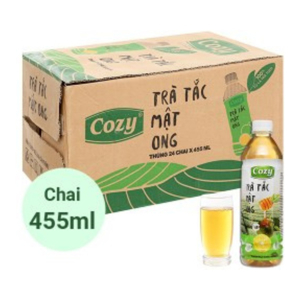 Trà đào tắc mật ong Cozy - Thùng 24 hộp 225ml