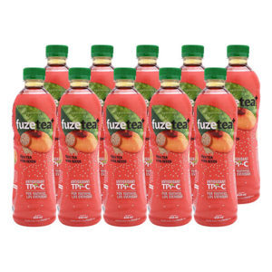 Trà đào và hạt chia Fuze Tea 450ml