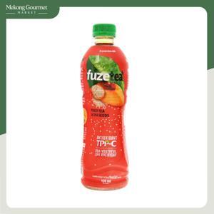 Trà đào và hạt chia Fuze Tea 450ml