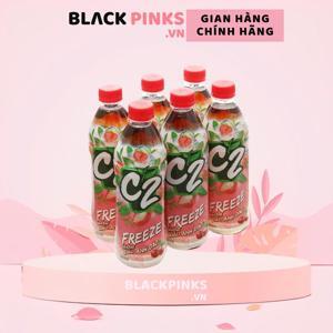 Trà đen C2 hương dâu anh đào Lốc 6 chai 455ml