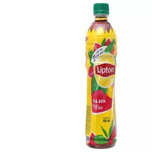 Trà đen Lipton vị đào 455ml