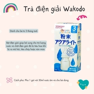 Trà điện giải Wakodo 3m+ 8 gói