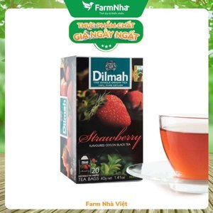 Trà Dilmah dâu - 20 gói/1 hộp