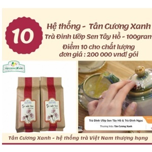 Trà Đinh ướp sen Tây Hồ 100 gram