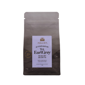 Trà Earl Grey Organic Folliet Gói 100g