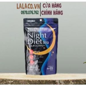 Trà Giảm Cân Night Diet Tea Orihiro Nhật Bản 20 gói