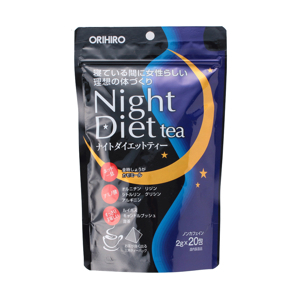Trà Giảm Cân Night Diet Tea Orihiro Nhật Bản 20 gói