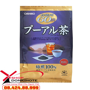 Trà giảm cân Puer Orihiro - 60 túi lọc