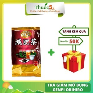 Trà giảm mỡ bụng Genpi Orihiro Tea 60 gói
