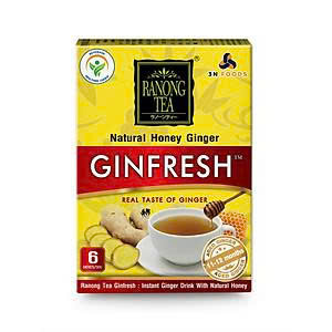 Trà gừng đậm đà Ranong Tea - 105g