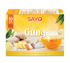 Trà gừng túi lọc Savo 40g