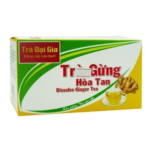 Trà hòa tan gừng Trà Đại Gia hộp 200g