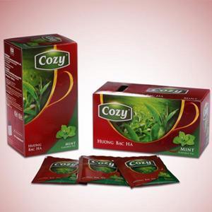 Trà hương bạc hà Cozy hộp 50g